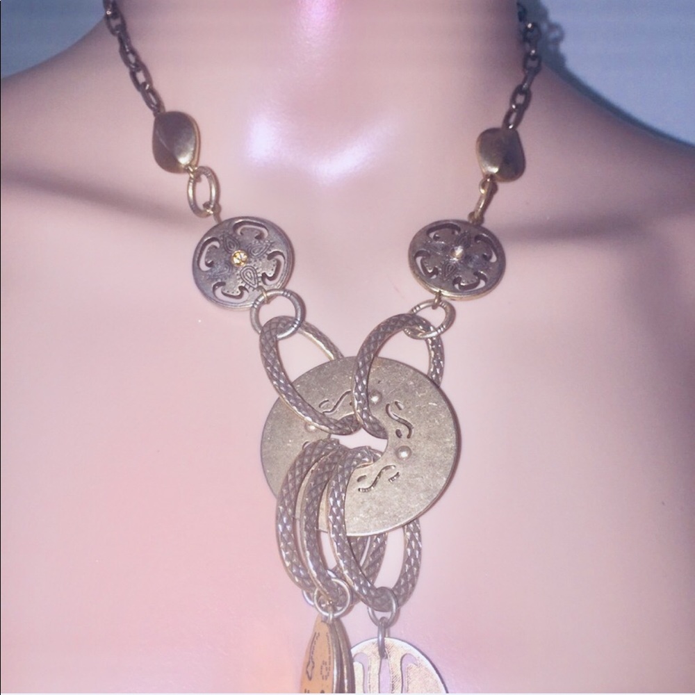 Gold Metal Necklace